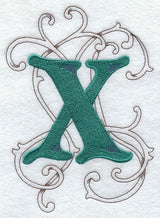 Wild Side Letter X - 8 1/2 Inch