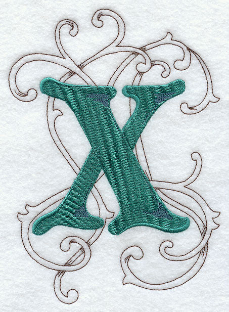 Wild Side Letter X - 8 1/2 Inch
