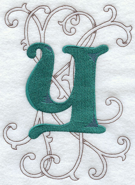 Wild Side Letter Y - 8 1/2 Inch