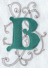 Wild Side Letter B - 8 1/2 Inch