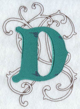 Wild Side Letter D - 8 1/2 Inch