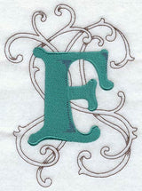 Wild Side Letter F - 8 1/2 Inch