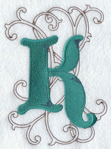 Wild Side Letter K - 8 1/2 Inch