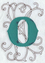 Wild Side Letter O - 8 1/2 Inch