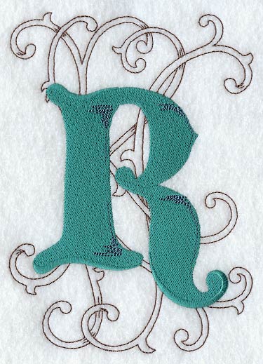 Wild Side Letter R - 8 1/2 Inch