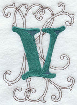 Wild Side Letter V - 8 1/2 Inch