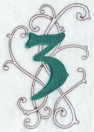 Wild Side Number 3 - 8 1/2 Inch