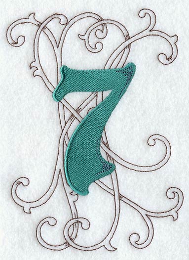 Wild Side Number 7 - 8 1/2 Inch