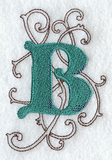 Wild Side Letter B - 8 1/2 Inch