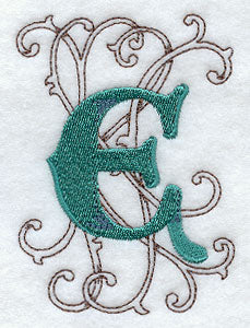 Wild Side Letter E - 8 1/2 Inch