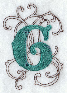 Wild Side Letter G - 8 1/2 Inch