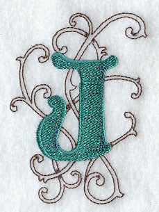 Wild Side Letter J - 8 1/2 Inch