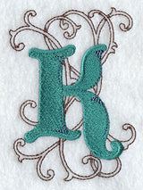 Wild Side Letter K - 8 1/2 Inch