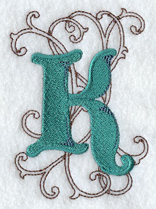 Wild Side Letter K - 8 1/2 Inch