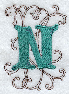 Wild Side Letter N - 8 1/2 Inch