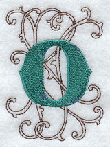 Wild Side Letter O - 8 1/2 Inch