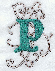 Wild Side Letter P - 8 1/2 Inch