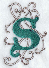 Wild Side Letter S - 8 1/2 Inch