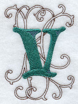 Wild Side Letter V - 8 1/2 Inch