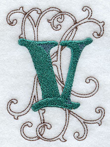 Wild Side Letter V - 8 1/2 Inch