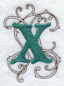 Wild Side Letter X - 8 1/2 Inch