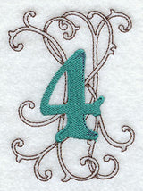 Wild Side Number 4 - 8 1/2 Inch