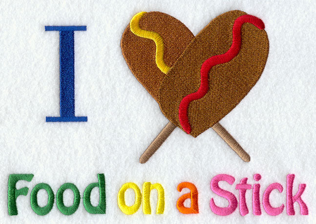I Love Food on a Stick