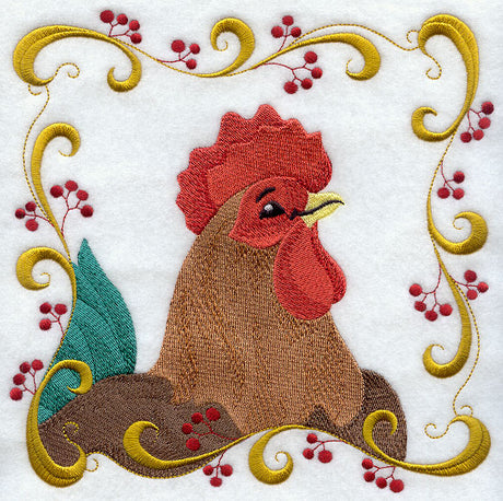 Country Rooster Square
