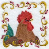 Country Rooster Square