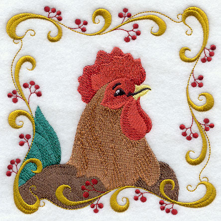 Country Rooster Square