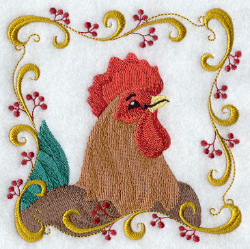 Country Rooster Square