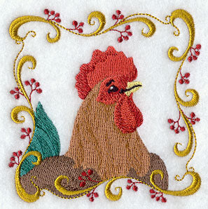 Country Rooster Square