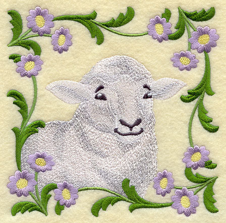 Country Sheep Square