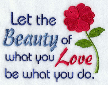 The Beauty of What You Love