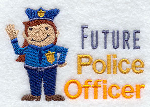 Future Police Officer - Girl