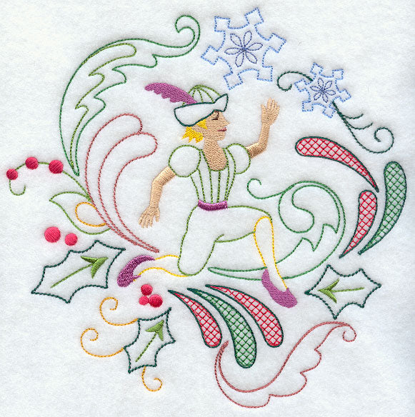 Jacobean Christmas - Tenth Day (Vintage)