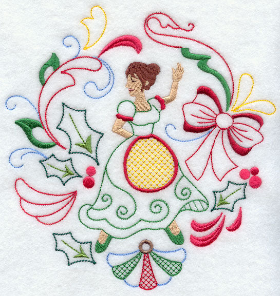 Jacobean Christmas - Ninth Day (Vintage)