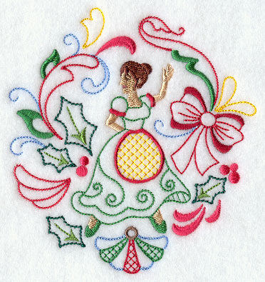 Jacobean Christmas - Ninth Day (Vintage)