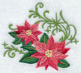 Christmas Poinsettias with Echoes