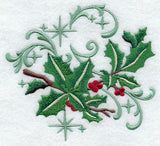 Christmas Holly with Echoes