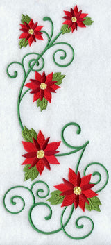 Christmas Poinsettias Spray