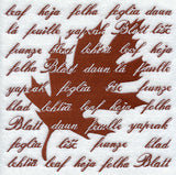 International Leaf Silhouette