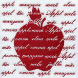 International Apple Silhouette