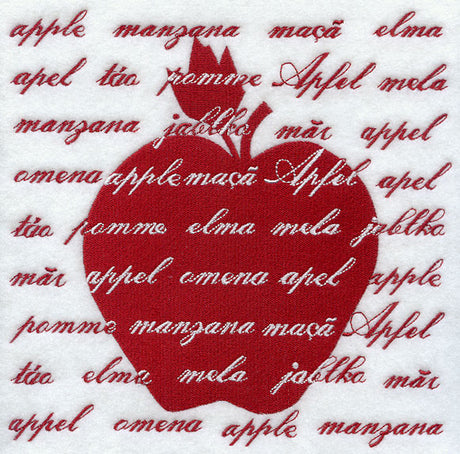 International Apple Silhouette