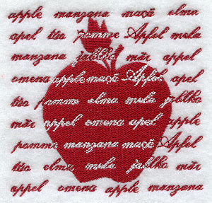 International Apple Silhouette