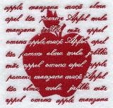 International Apple Silhouette