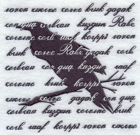 International Raven Silhouette