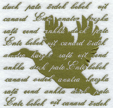 International Duck Silhouette