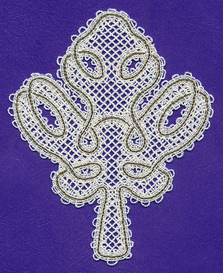 Fig Leaf (Battenburg Lace)