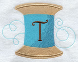 Spool of Thread Letter T - 4.85 Inch